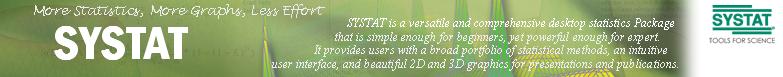 SYSTAT has every statistical procedure you need